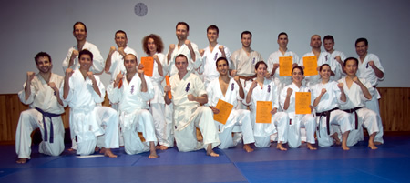 Passage de grade du Ryuko Dojo