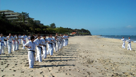 Stage de karaté Kyokushinkai à Arcachon