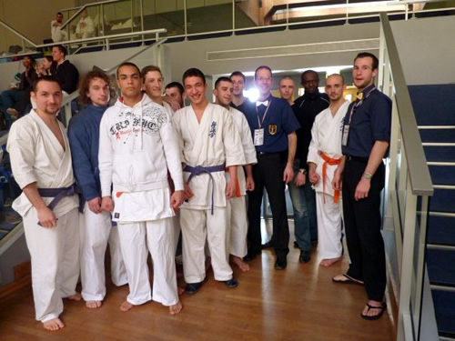 L'équipe dur Ryuko Dojo à l'Open de Lyon 2010