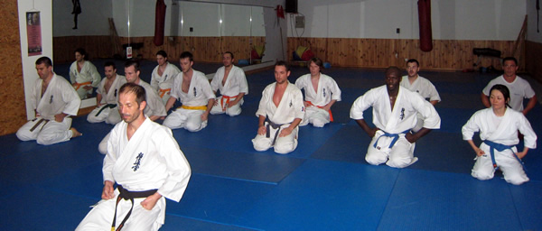 Passage de grade au Ryuko Dojo