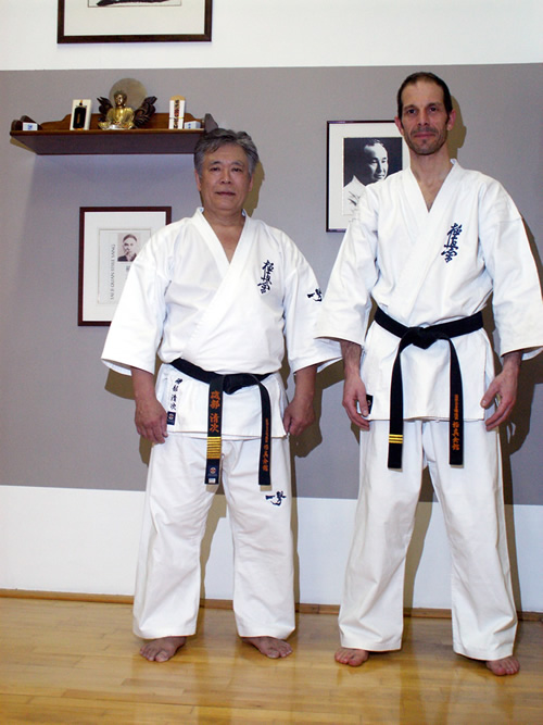 Shihan ISOBE et Sensei DE KOSTER