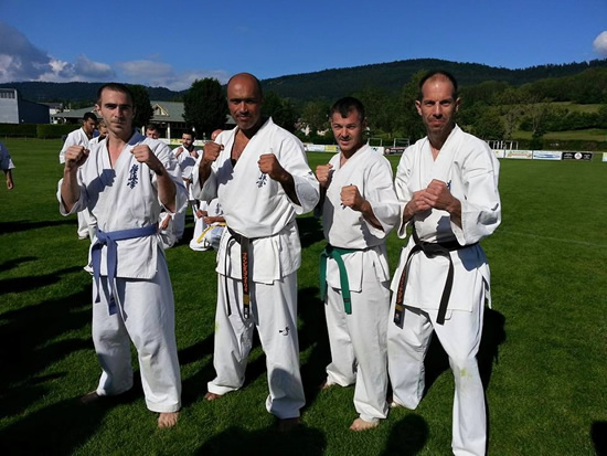 Stage national France Kyokushin 2015, le Ryuko Dojo et shihan Fransisco Filho