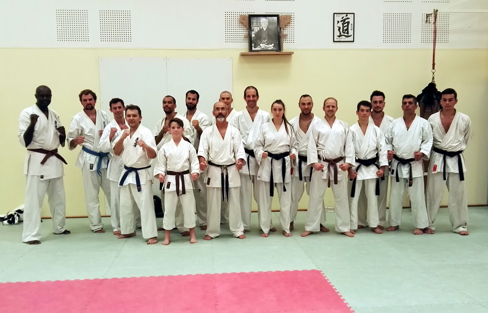 Stage karaté Kyokushinkai au CBAM à Balaruc les Bains