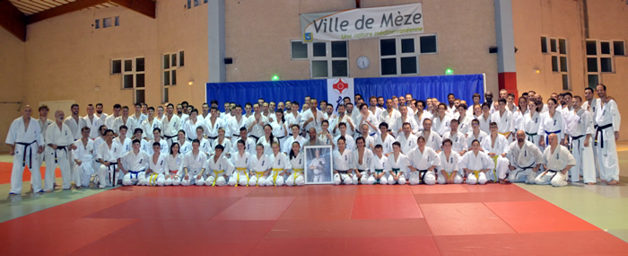 Stage de karaté Kyokushinkai Grand Sud 2017 à Mèze