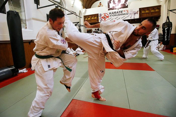 Stage annuel de karaté Kyokushinkai à Mèze, organisé par le Ryuko Dojo