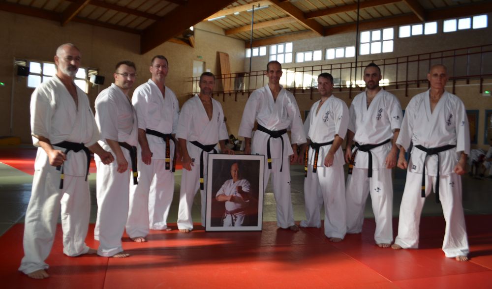 Stage de karaté Kyokushinkai Grand Sud à Mèze, les instructeurs du stage