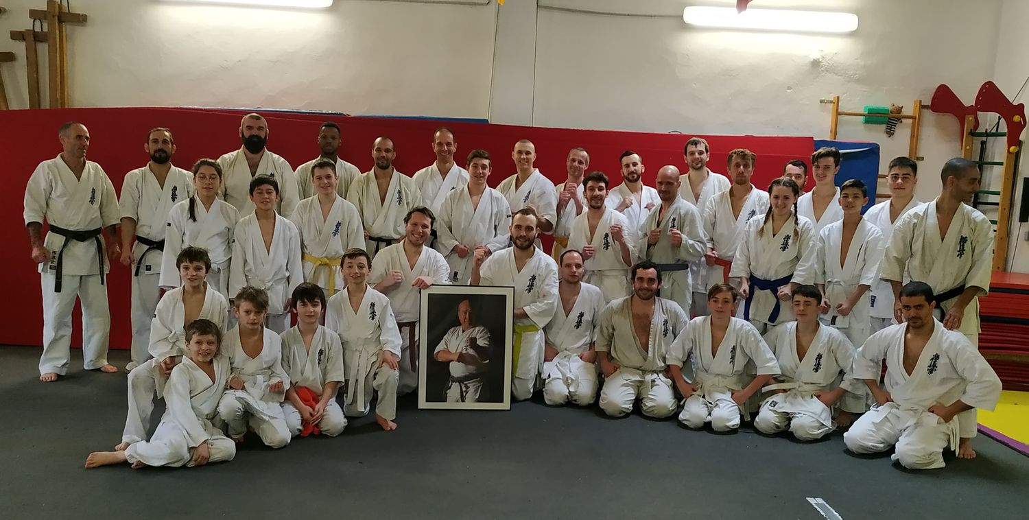 Passage de grades février 2019, ryuko dojo Sommières, karaté Kyokushinkai