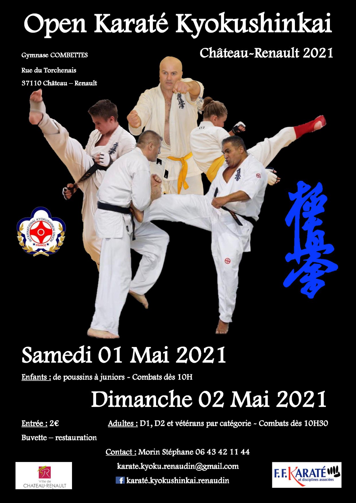 Open chateau renault 2021, karaté kyokushinkai