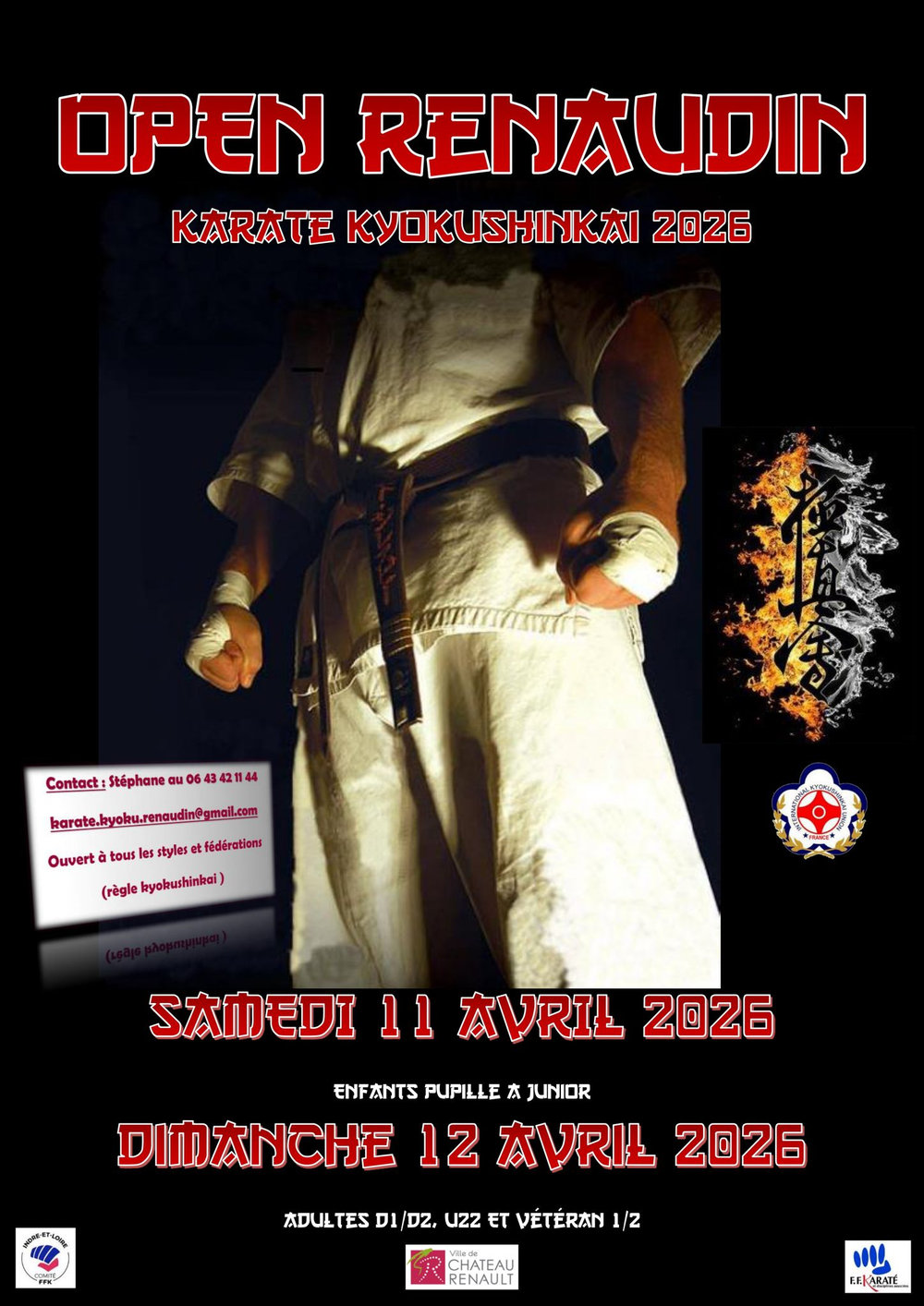 open renaudin 2026 - tournoi de karaté kyokushinkai