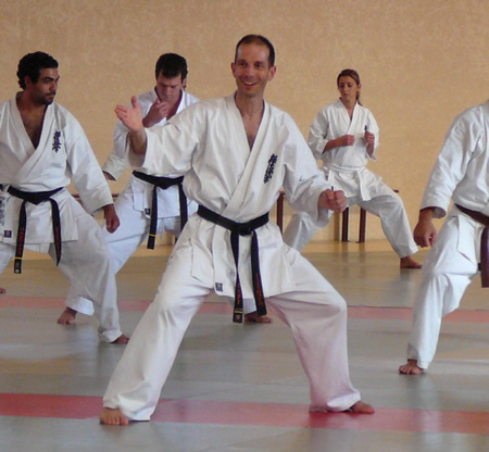 Joannes De KOSTER, professeur de karaté Kyokushinkai au Ryuko Dojo